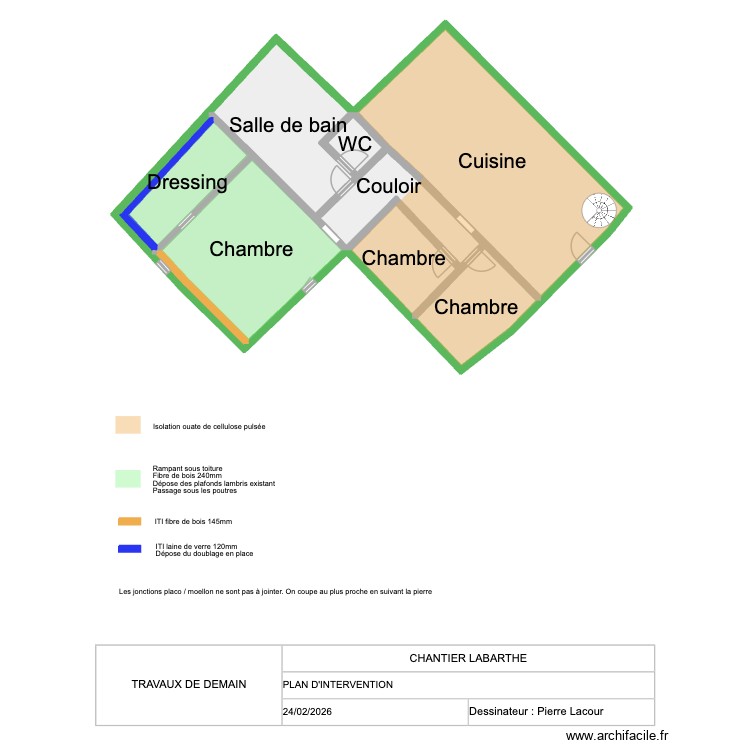 LABARTHE. Plan de 0 pièce et 0 m2