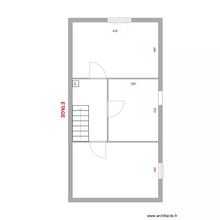 ETAGE. Plan de ETAGE. Plan de