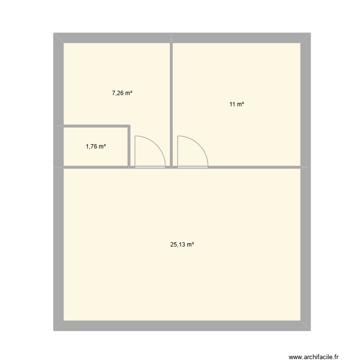 plan v3. Plan de 0 pièce et 0 m2