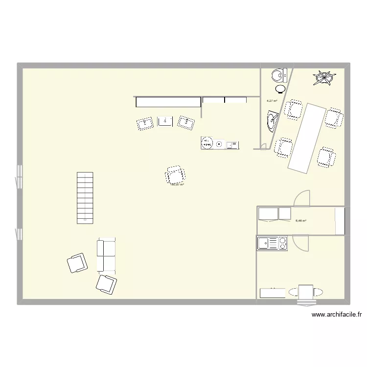 salon anthocyane. Plan de 
