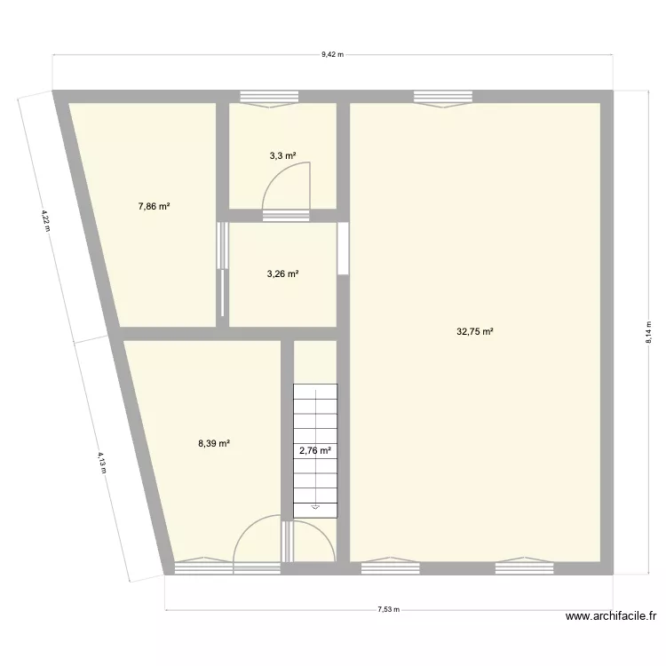 aigues vives 3.3. Plan de 10 et 119 m² aigues vives 3.3. Plan de 10 et 119 m²
