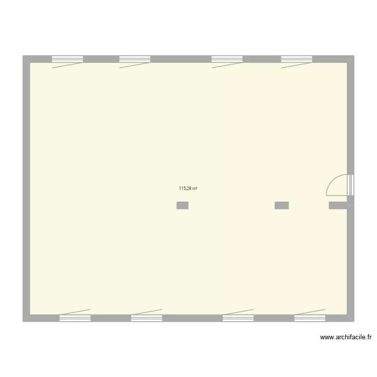 cabinet 120m². Plan de cabinet 120m². Plan de