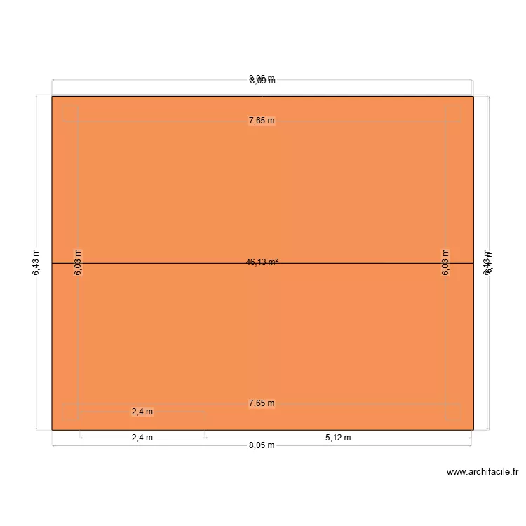 garage barosso. Plan de 