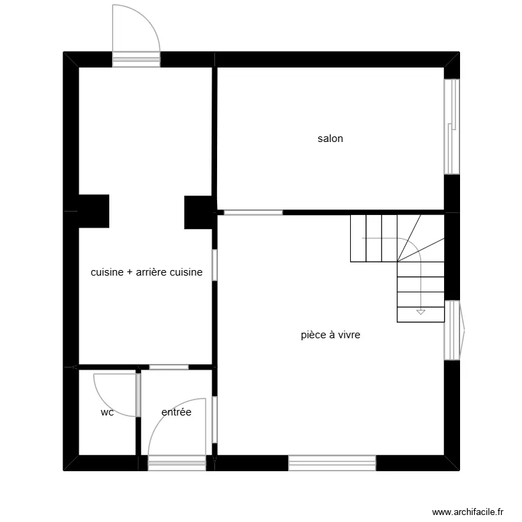 projet johanna. Plan de 5 et 39 m² projet johanna. Plan de 5 et 39 m²