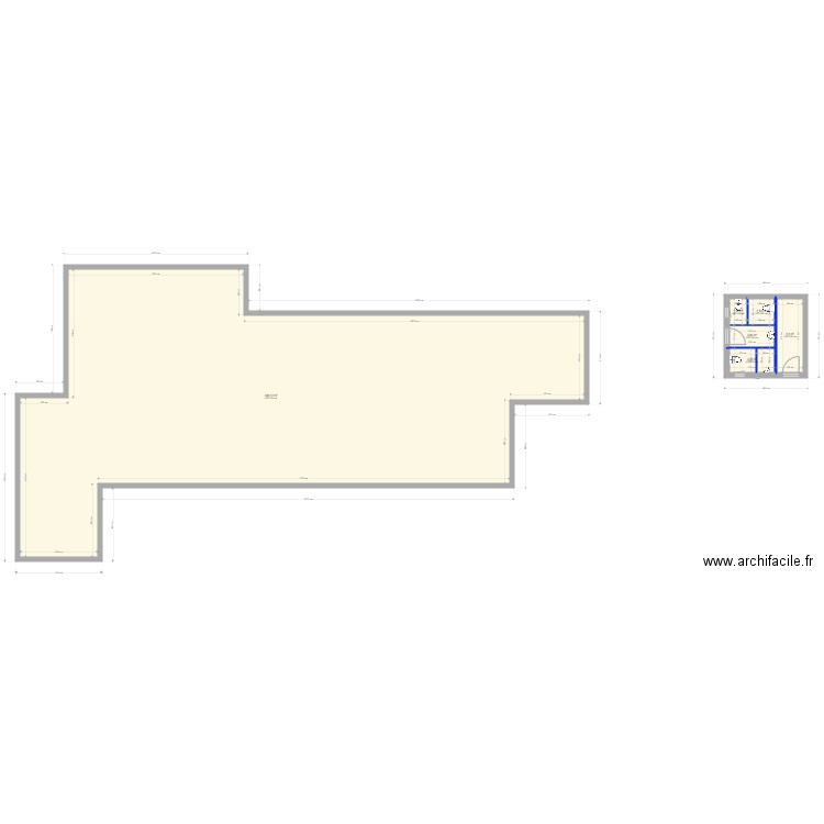 mas martin-perret eygalieres v1. Plan de 6 pièces et 316 m2