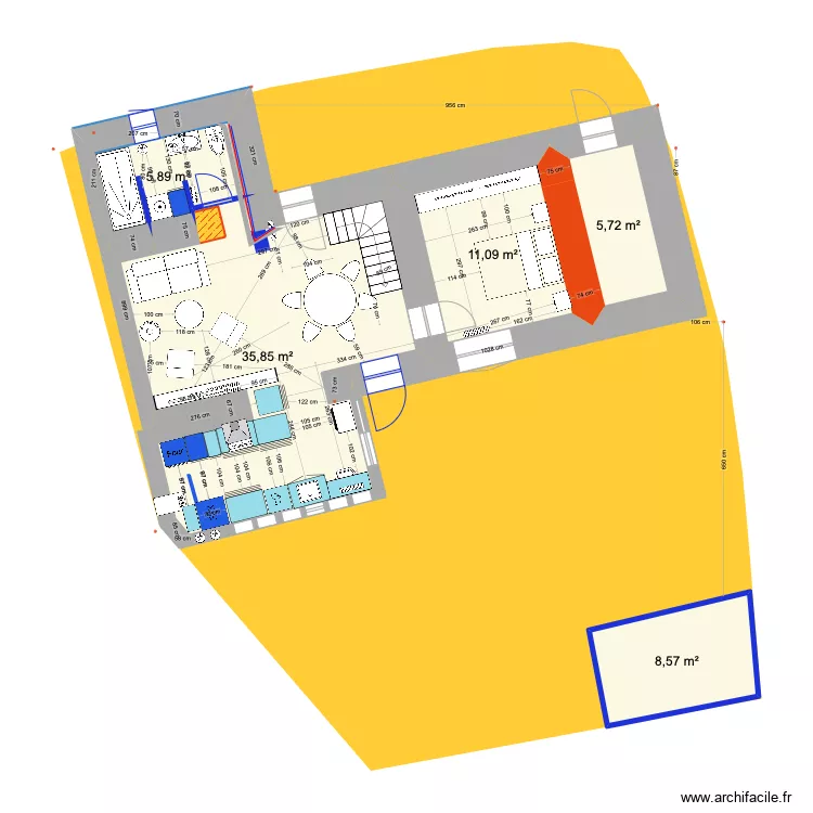 PRIEUX RDC projet 1 eco. Plan de PRIEUX RDC projet 1 eco. Plan de