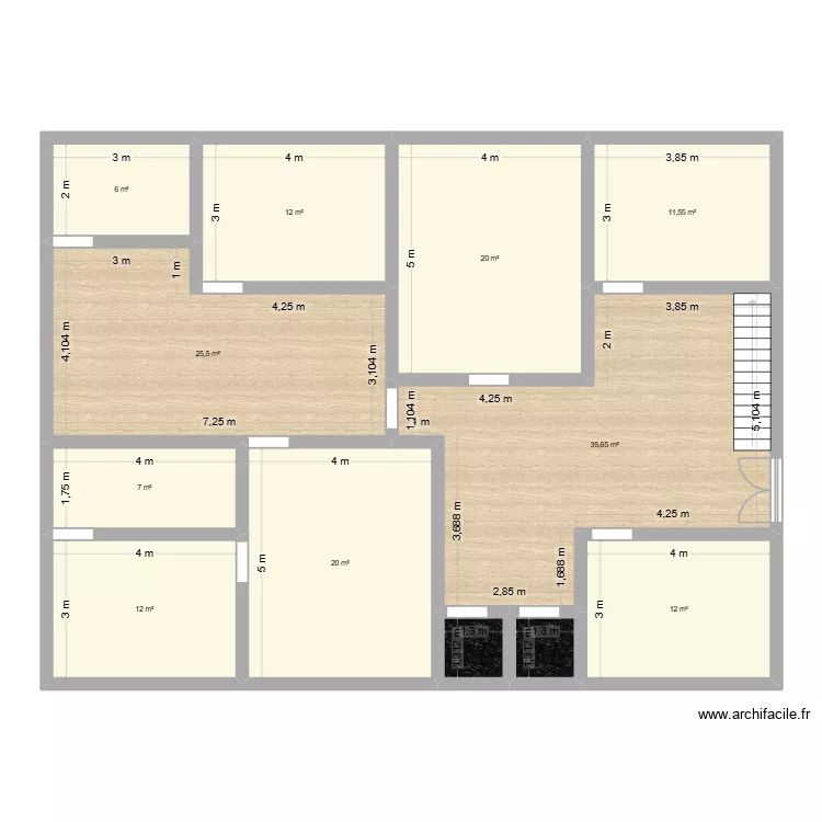 JBHLIUHOH. Plan de 12 Pièces et 165 m² JBHLIUHOH. Plan de 12 Pièces et 165 m²