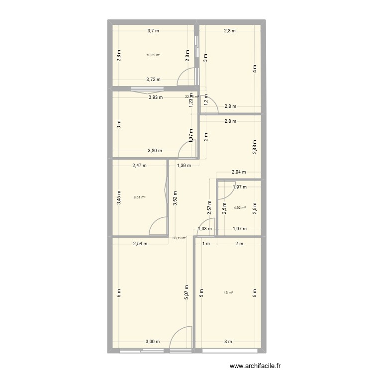 laafoui 2. Plan de 0 pièce et 0 m2