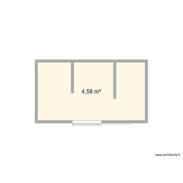 SALLE D EAU NAUSSAC. Plan de 0 pièce et 0 m2
