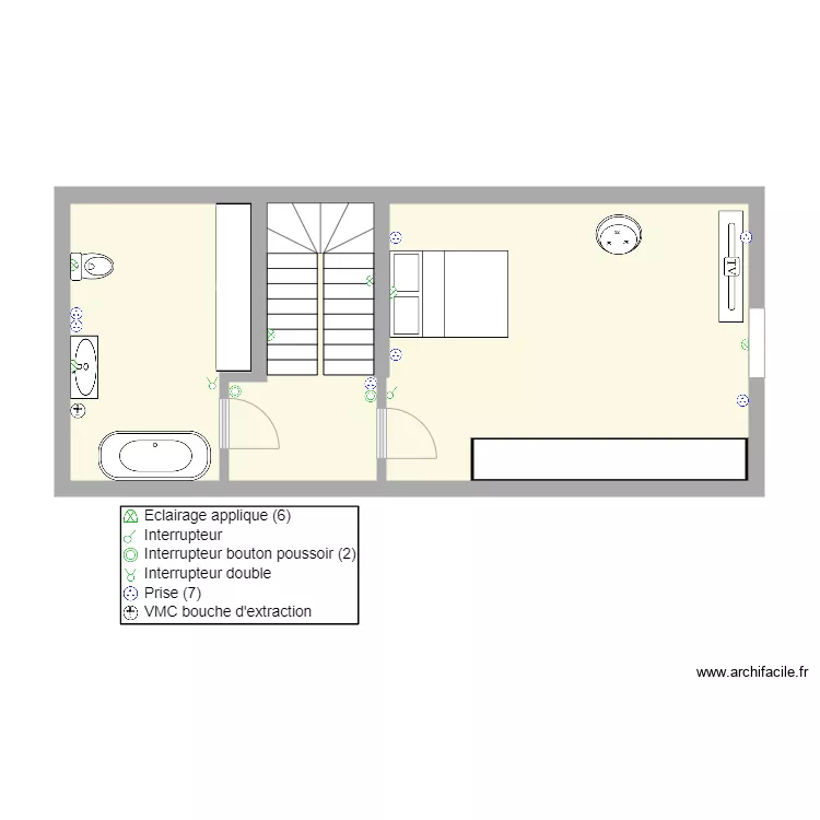 ETAGE VALENCIENNES. Plan de ETAGE VALENCIENNES. Plan de