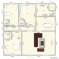 construction de trois chanbre