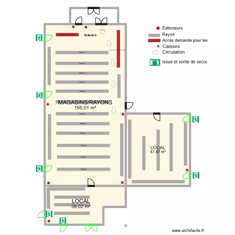 brico depot. Plan de 