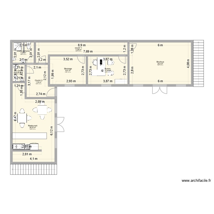 Rez de chaussée. Plan de 0 pièce et 0 m2