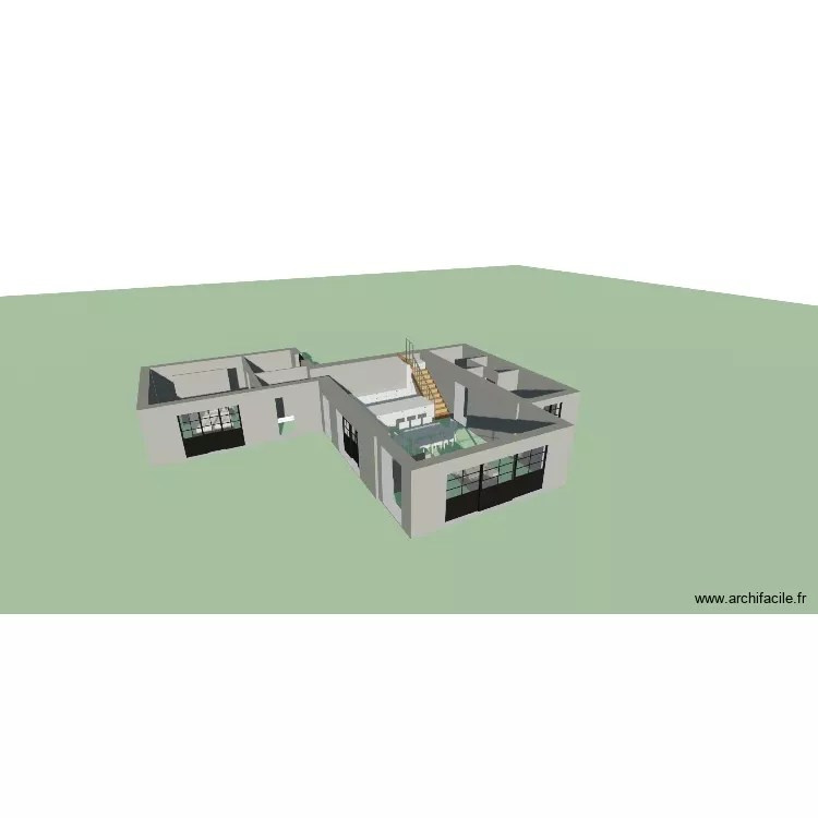 breuzent. Plan de 4 Pièces et 98 m²