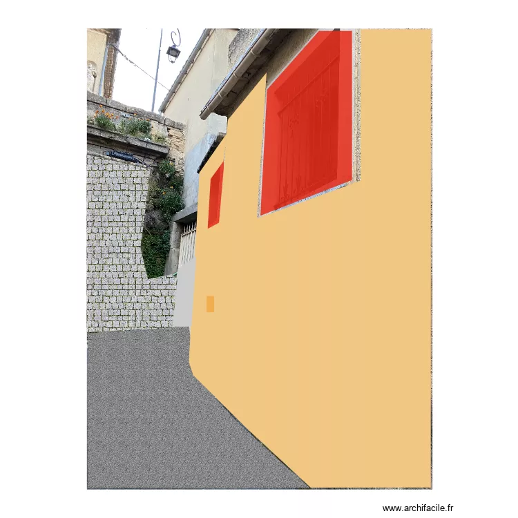 photo escalier &agrave; detruire calade2. Plan de 