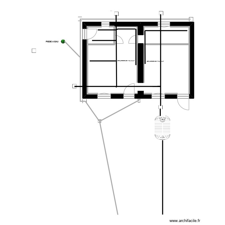Evacuation bas 13012026. Plan de 0 pièce et 0 m2