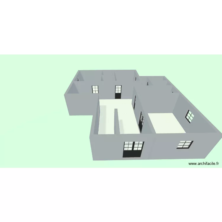 MINI PLAN. Plan de 9  et 107 m²