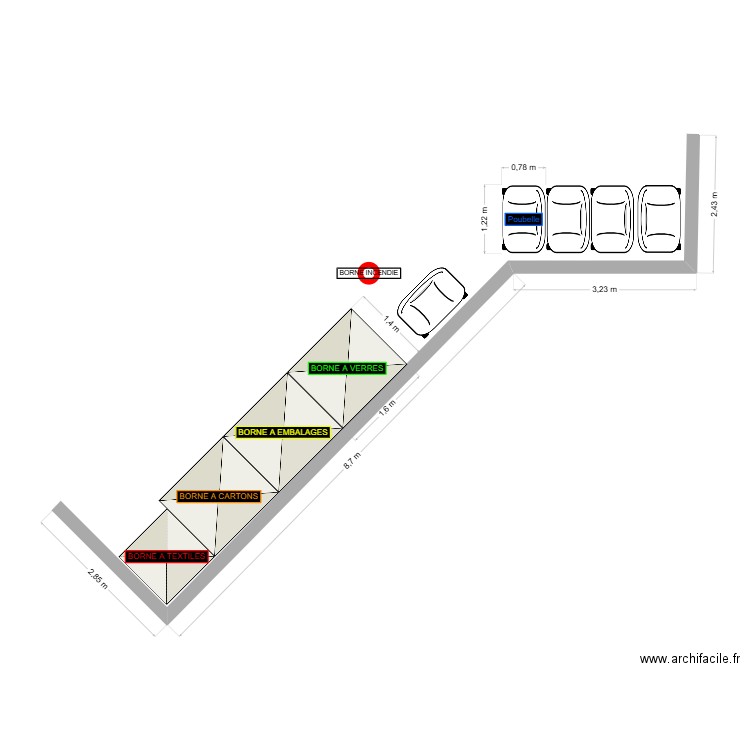 PAV Caragiuti (Folelli). Plan de 0 pièce et 0 m2