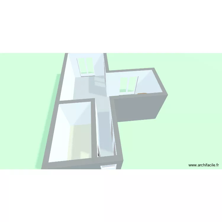 Baraquiers 1. Plan de 2  et 31 m²