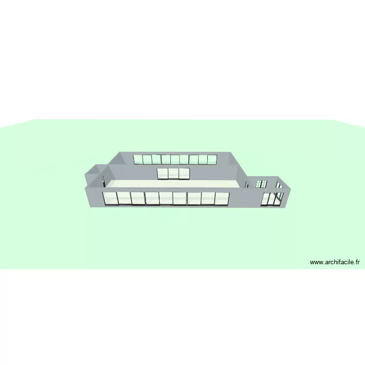 maison papi et mamie. Plan de 4  et 254 m²