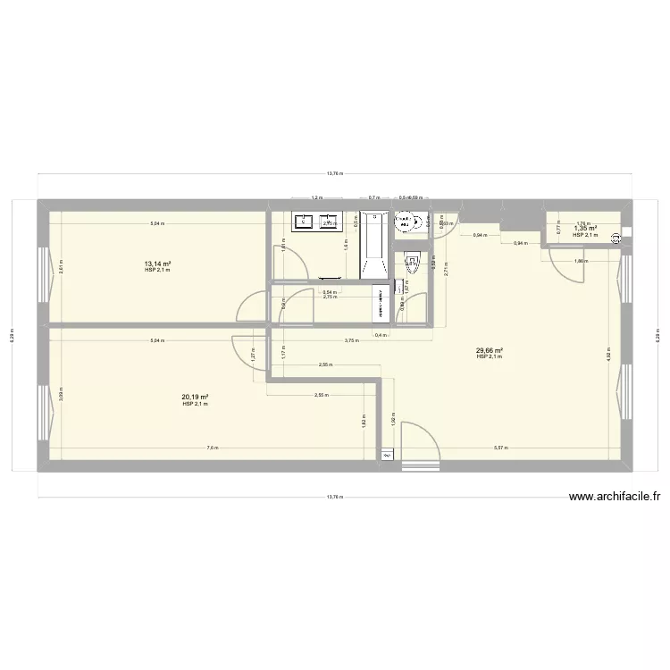 35 Malesherbes V2. Plan de 