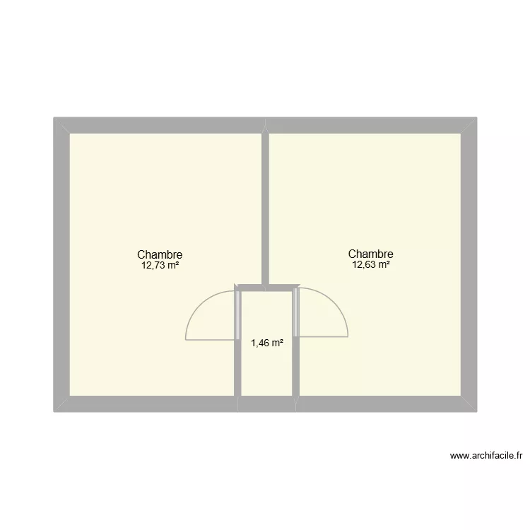 Comble Mons. Plan de 3 et 27 m² Comble Mons. Plan de 3 et 27 m²