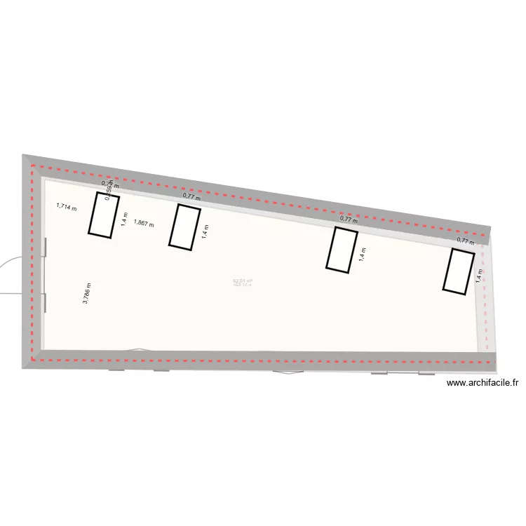 MAISONG1. Plan de 