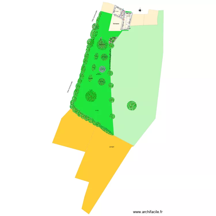 D1430 1431 D1433 SPANC. Plan de 