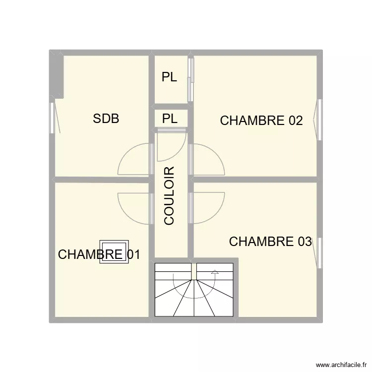 PLAN ETAGE 02 VAUVERT. Plan de 