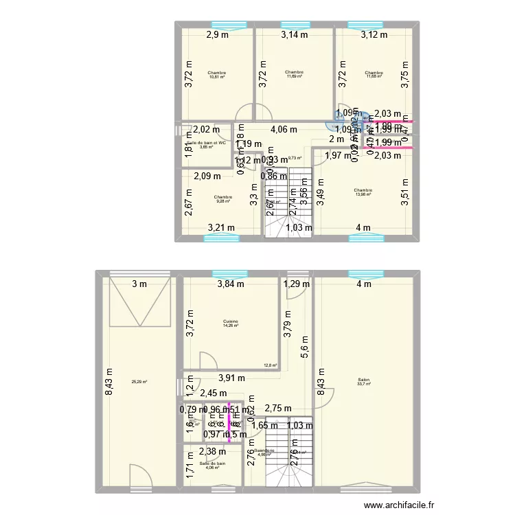 existant pires. Plan de 