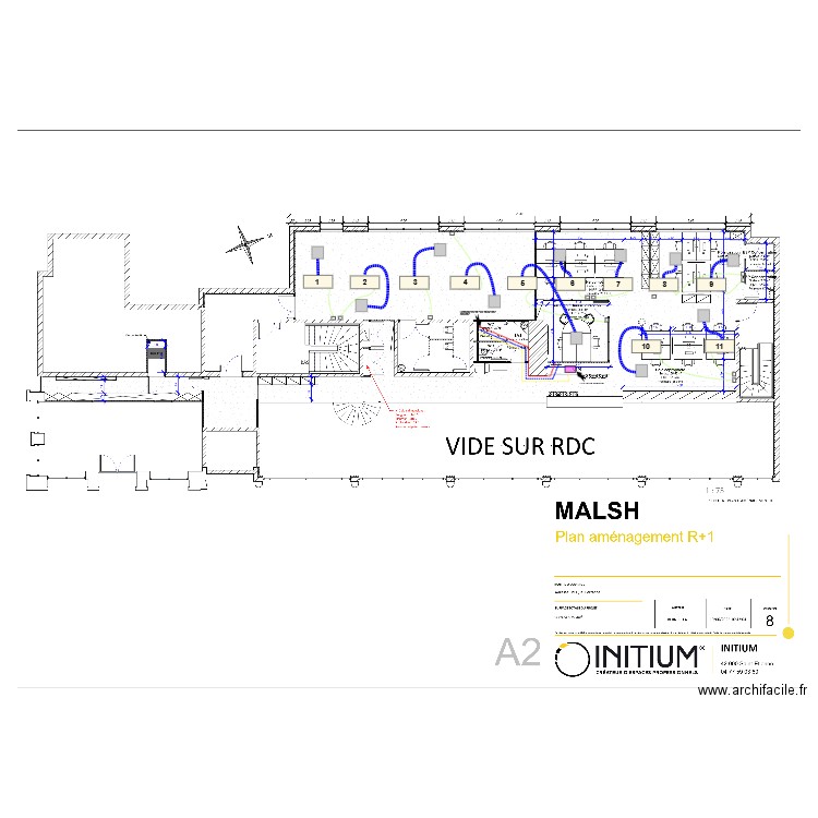 Malsh R+1 V2. Plan de 0 pièce et 0 m2