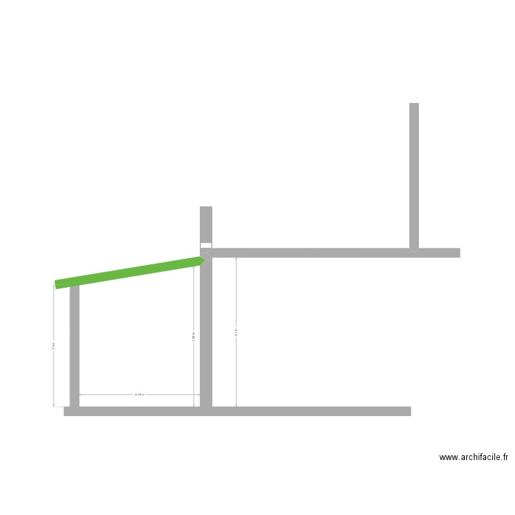 toiture appt. Plan de 0 pièce et 0 m2