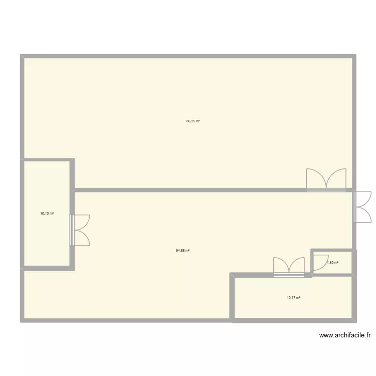 espaces verts + sous traitance. Plan de 5 et 173 m² espaces verts + sous traitance. Plan de 5 et 173 m²
