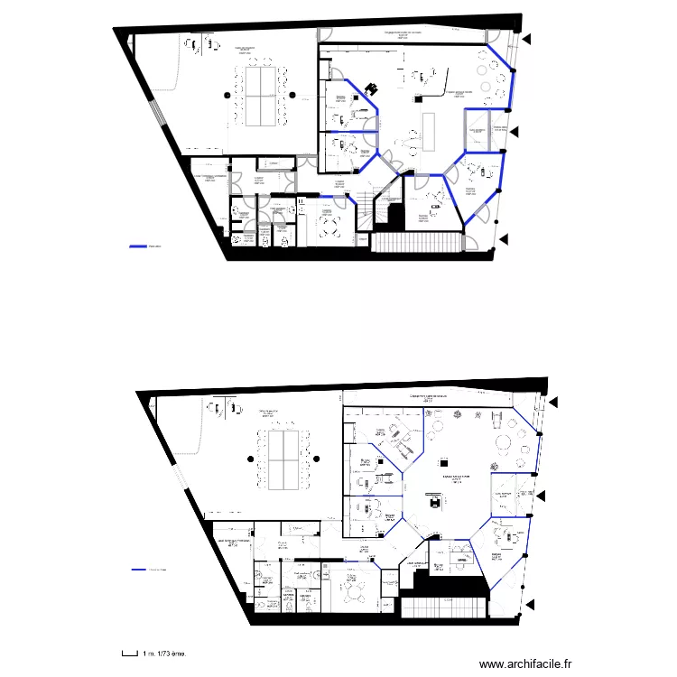 Projet RDC Auch - EDL. Plan de 24 et 315 m² Projet RDC Auch - EDL. Plan de 24 et 315 m²