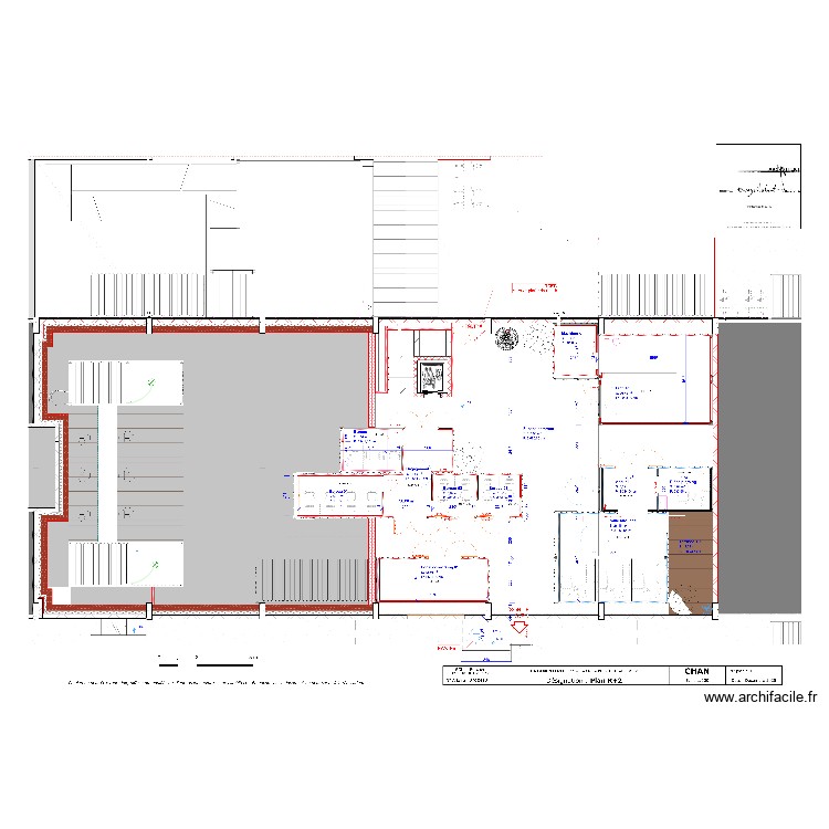Plan R+2 CIMENTERIE. Plan de 0 pièce et 0 m2 Plan R+2 CIMENTERIE. Plan de 0 pièce et 0 m2