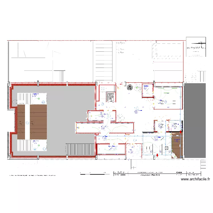 Plan R+2 CIMENTERIE. Plan de 