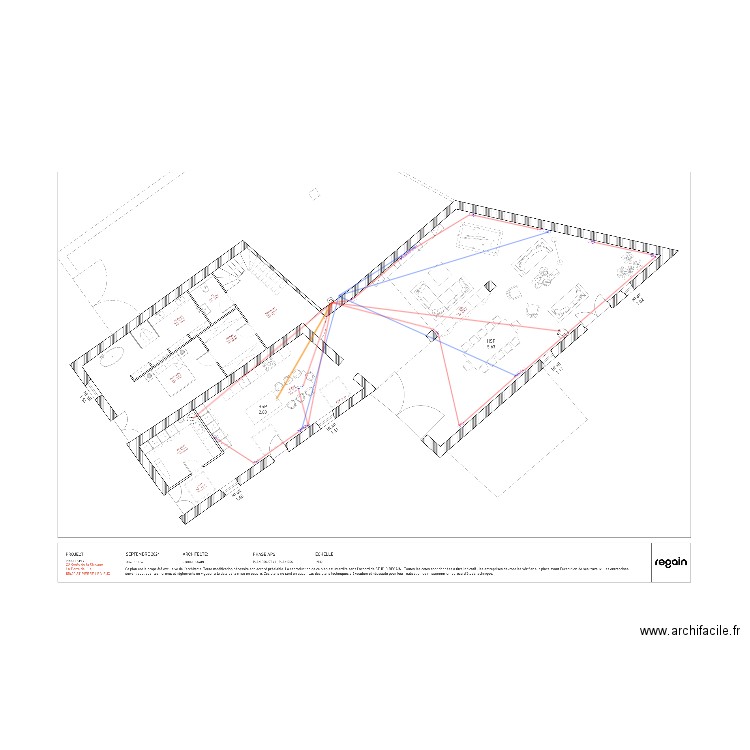 Salon Grange. Plan de 0 pièce et 0 m2