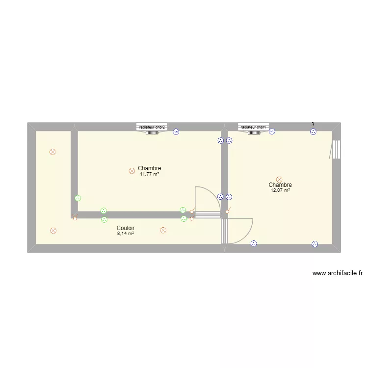 etage. Plan de 3 et 32 m² etage. Plan de 3 et 32 m²