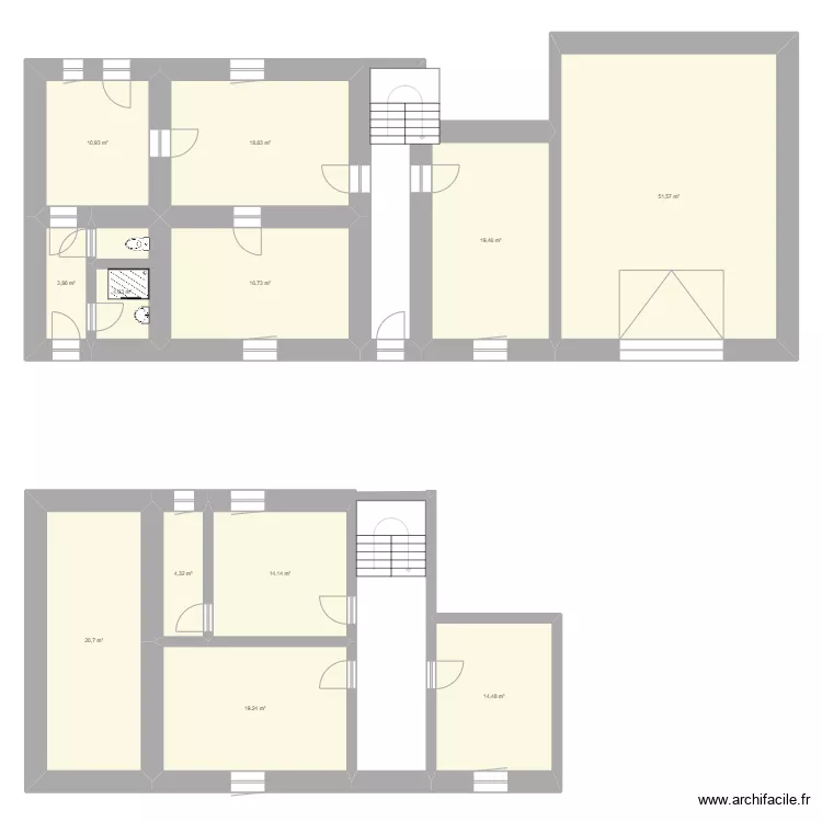 Maison Ebersviller. Plan de Maison Ebersviller. Plan de