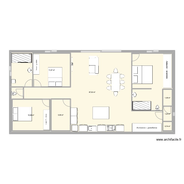 casatora. Plan de 0 pièce et 0 m2