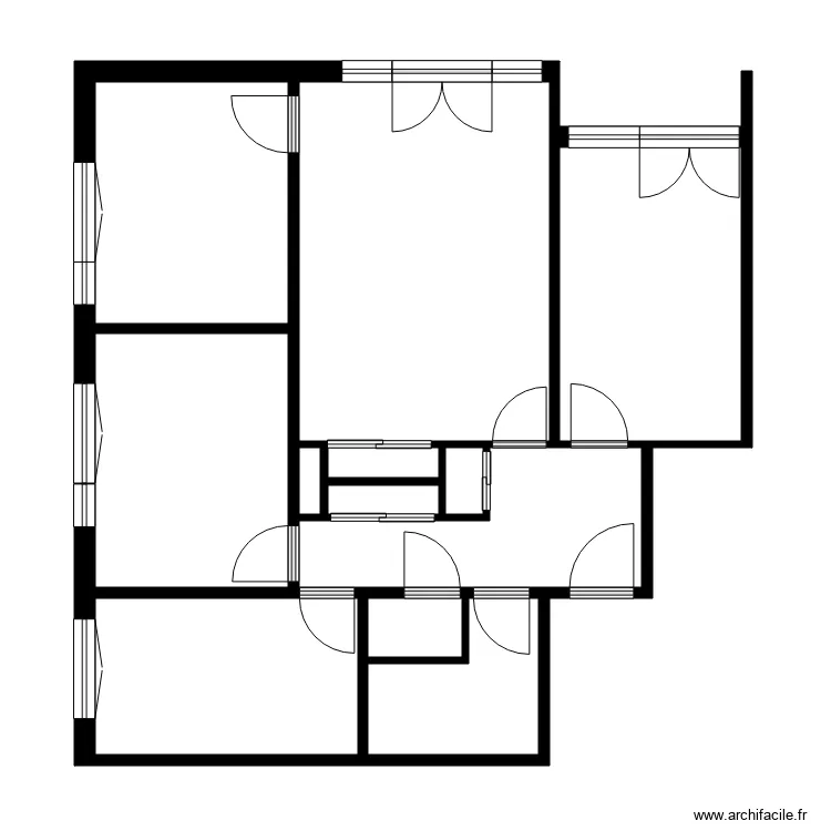 TRALBAUT. Plan de 14 pièces et 78 m² TRALBAUT. Plan de 14 pièces et 78 m²
