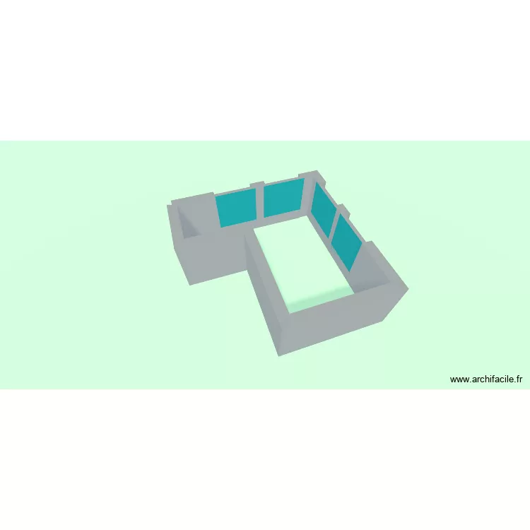 picine forem de L. Plan de 