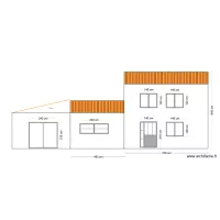 vue facade apr&egrave;s travaux