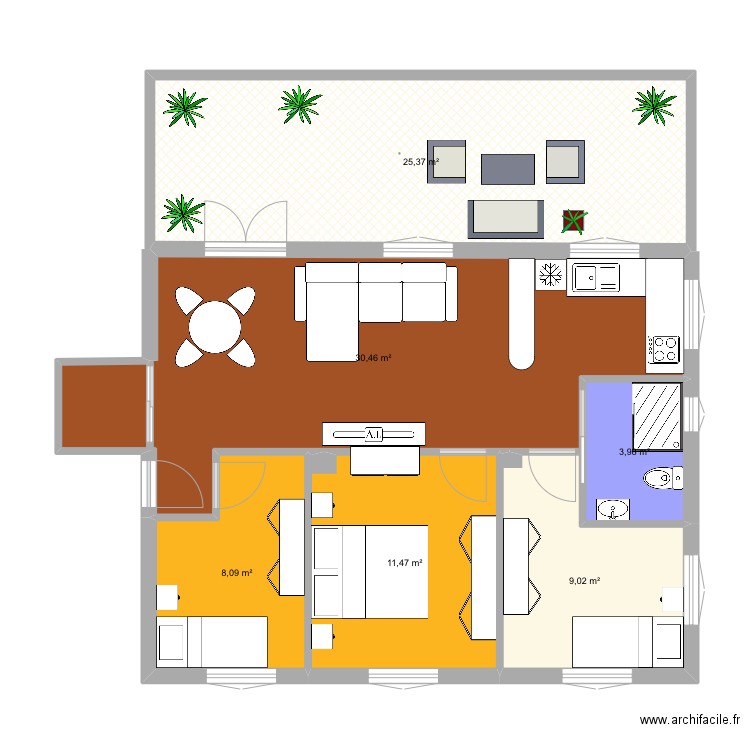 Baza. Plan de 0 pièce et 0 m2