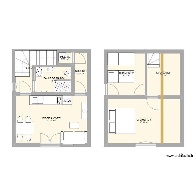 PLAN GITE. Plan de 0 pièce et 0 m2