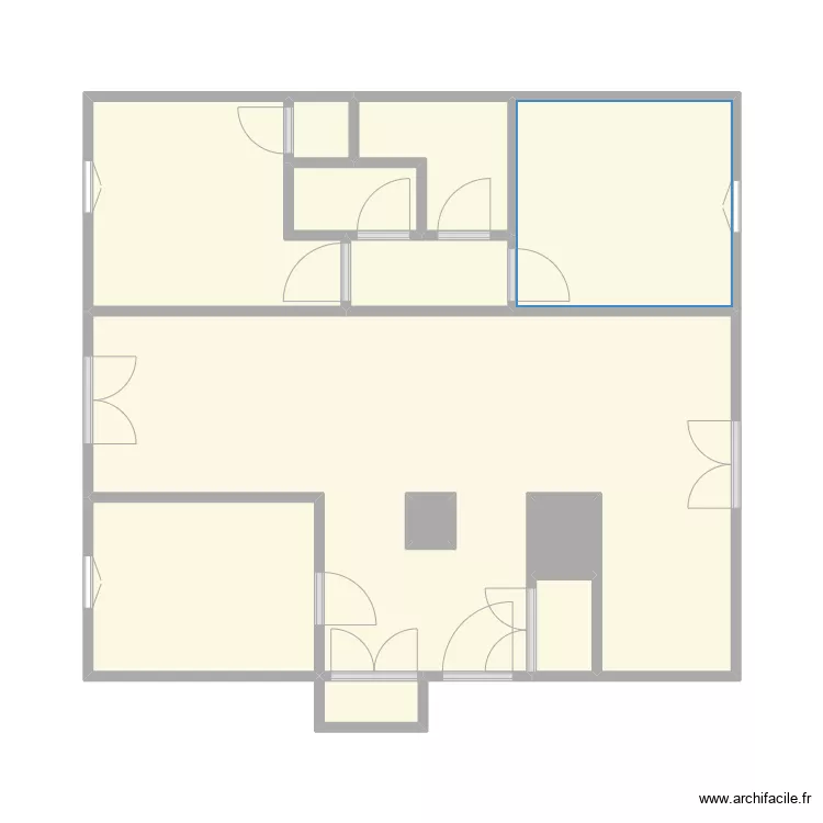 NIMES REX. Plan de 12 pièces et 46 m² NIMES REX. Plan de 12 pièces et 46 m²