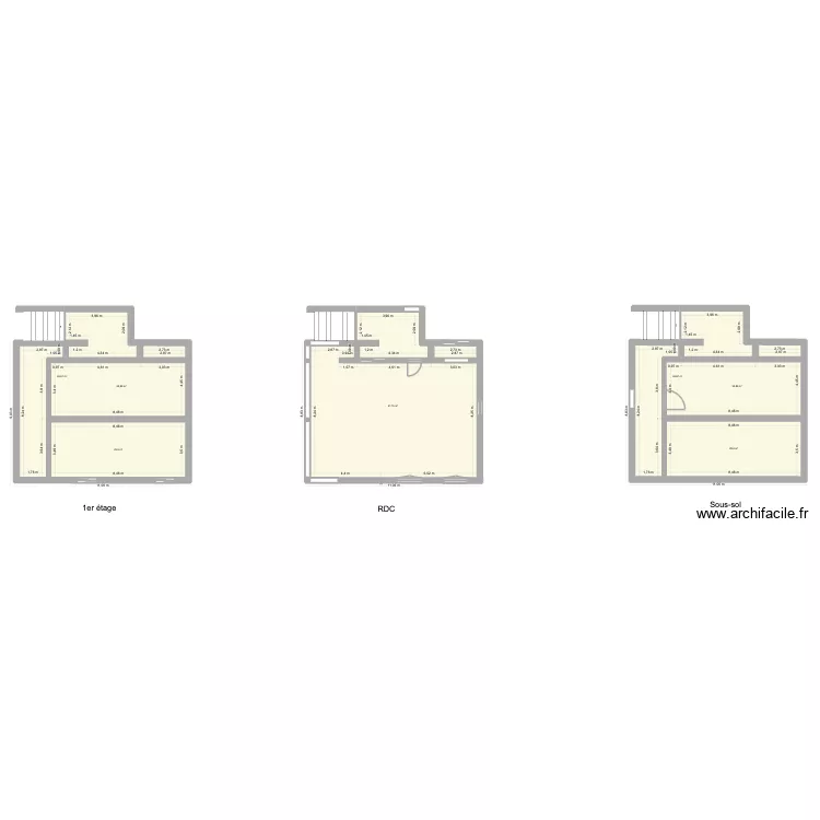 Hyeres Projet 2. Plan de 7 Pièces et 265 m² Hyeres Projet 2. Plan de 7 Pièces et 265 m²