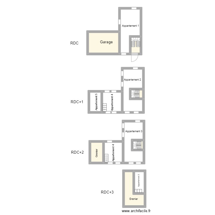 Delbos Alain charles. Plan de 0 pièce et 0 m2
