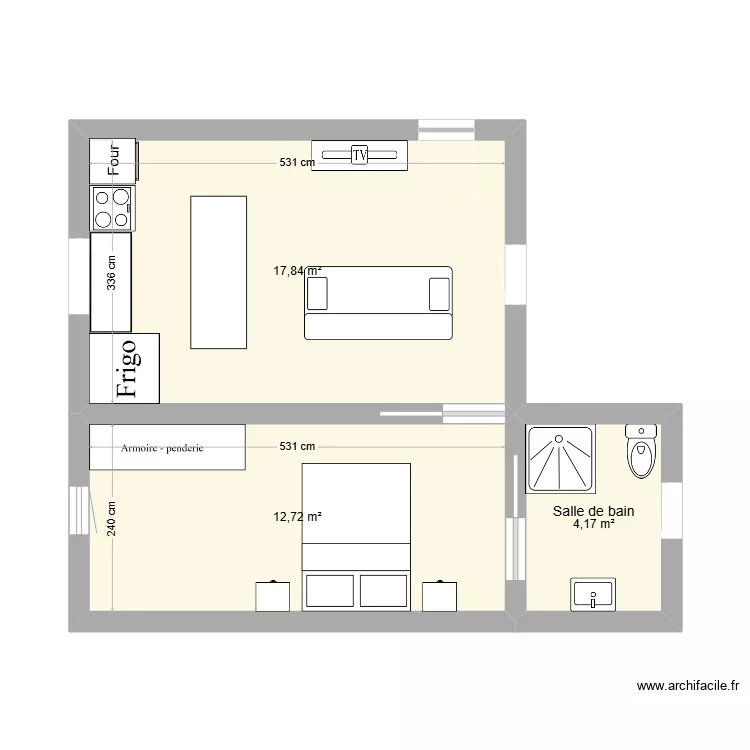 Appart . Plan de Appart . Plan de