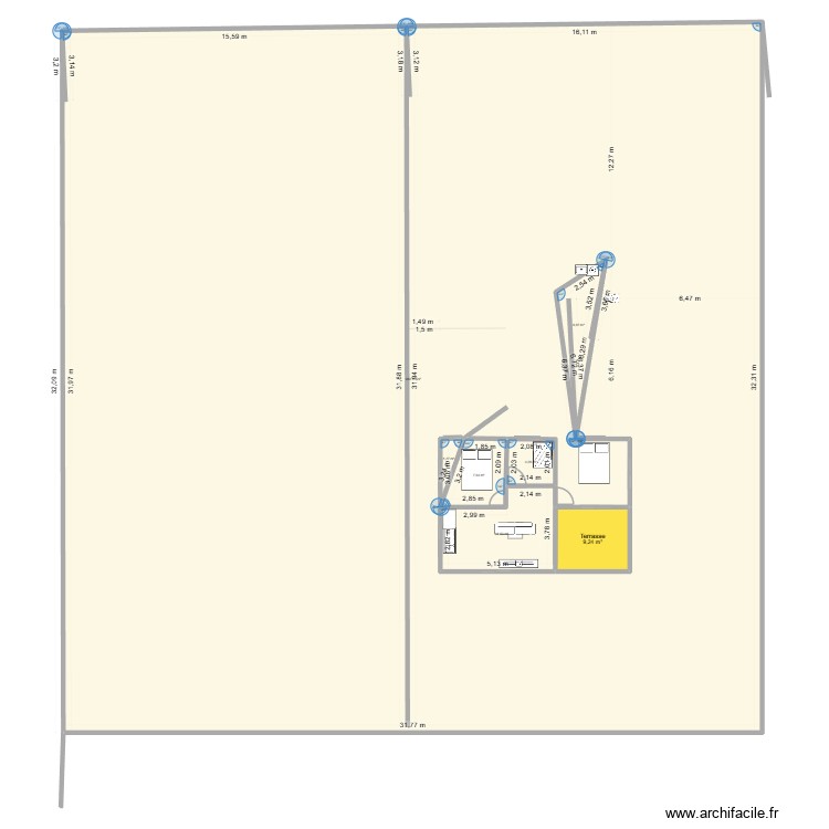 Tahaa. Plan de 0 pièce et 0 m2 Tahaa. Plan de 0 pièce et 0 m2